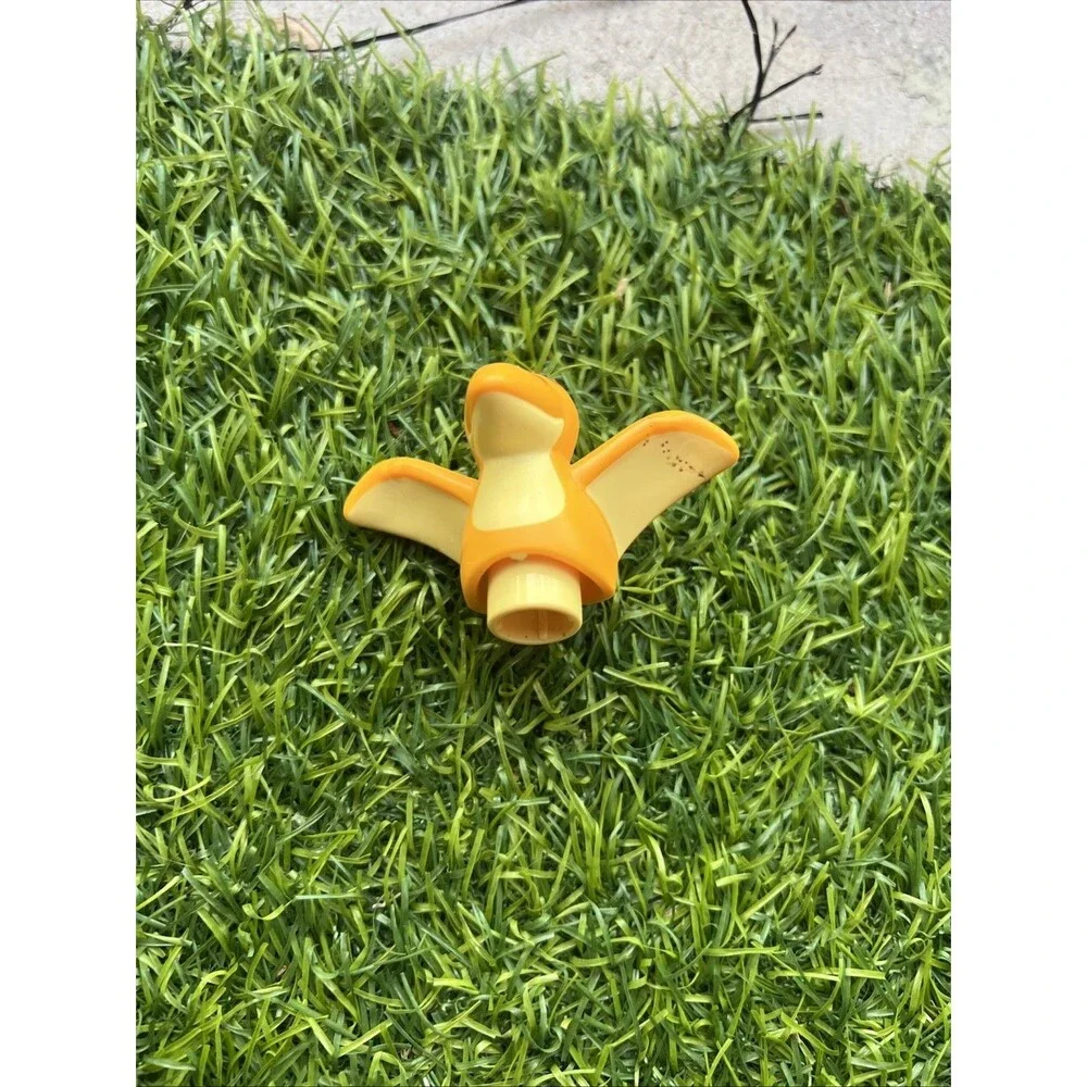 Lego Duplo Orange Baby Pteranodon Pterodactyl Flying Bird Dinosaur Prehistoric